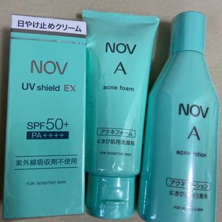 新品 ノブ 化粧水&洗顔&日焼け止め