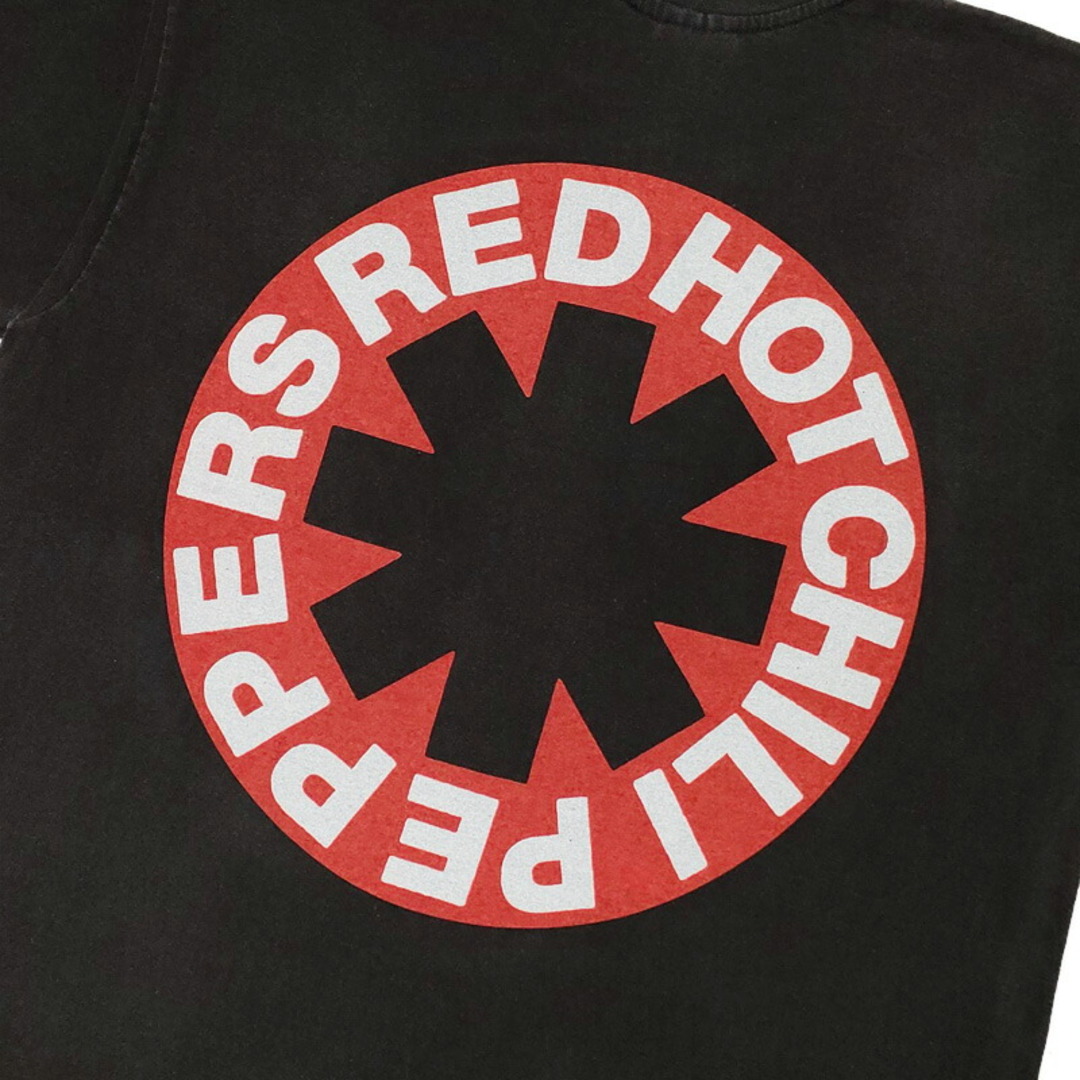 レッドホットチリペッパーズ Tシャツ 半袖  RED HOT CHILI PEPPERS ブラック サイズ：メンズ XL  By the Way  バンドTシャツ ロックTシャツ 大きいサイズ 【新品】 メンズのトップス(Tシャツ/カットソー(半袖/袖なし))の商品写真