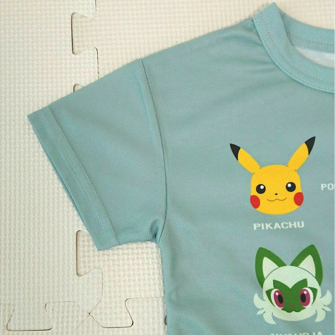 ポケモン(ポケモン)の最新 120 ポケモン 半袖Tシャツ ピカチュウ クワッス ホゲータ ニャオハ キッズ/ベビー/マタニティのキッズ服女の子用(90cm~)(Tシャツ/カットソー)の商品写真