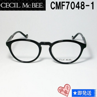 セシルマクビー(CECIL McBEE)のCMF7048-1-48 CECIL McBEE セシルマクビー 眼鏡 メガネ(サングラス/メガネ)