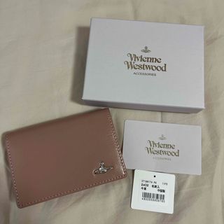 ヴィヴィアンウエストウッド(Vivienne Westwood)のVivienne Westwood 名刺入れ ピンク(名刺入れ/定期入れ)