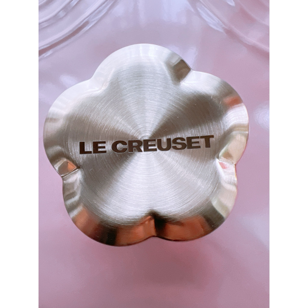 LE CREUSET】ル・クルーゼ プレート フルール フラワー 20cm 鍋 LE CREUSET】ル・クルーゼ プレート フルール フラワー 20cm 鍋