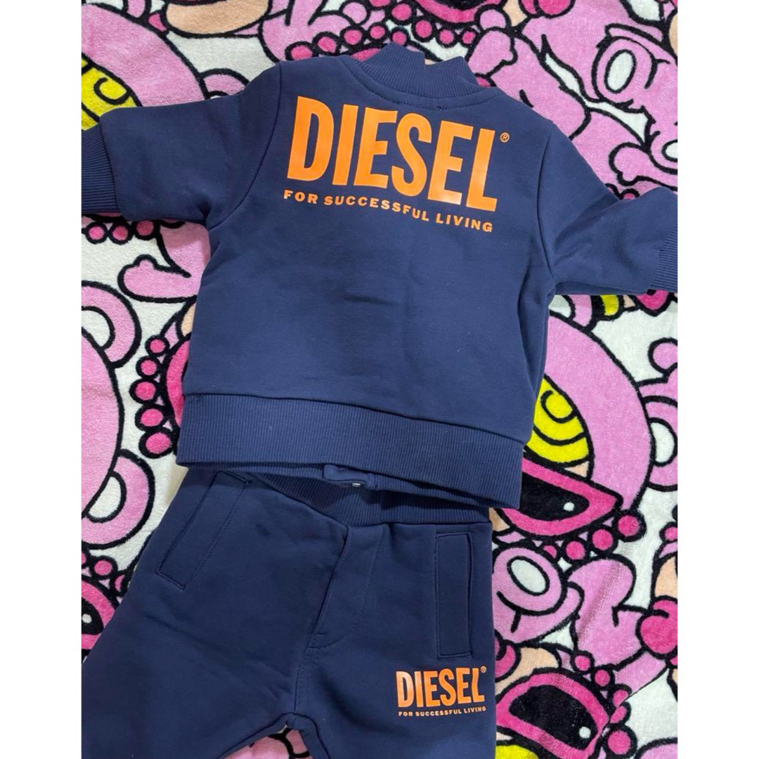 DIESEL(ディーゼル)の【DIESELジャージ】70〜80 キッズ/ベビー/マタニティのベビー服(~85cm)(パンツ)の商品写真