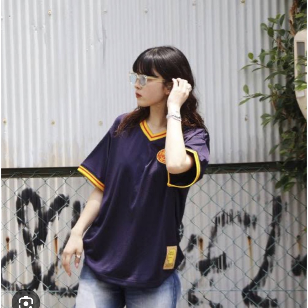 BRAIN DEAD(ブレインデット)のHOMERS MESH BASEBALL JERSEY メンズのトップス(その他)の商品写真