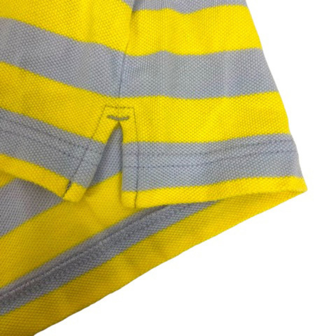 other(アザー)のジャックバニー ポロシャツ コットン ボーダー ロゴ 半袖 0 黃 グレー レディースのトップス(ポロシャツ)の商品写真