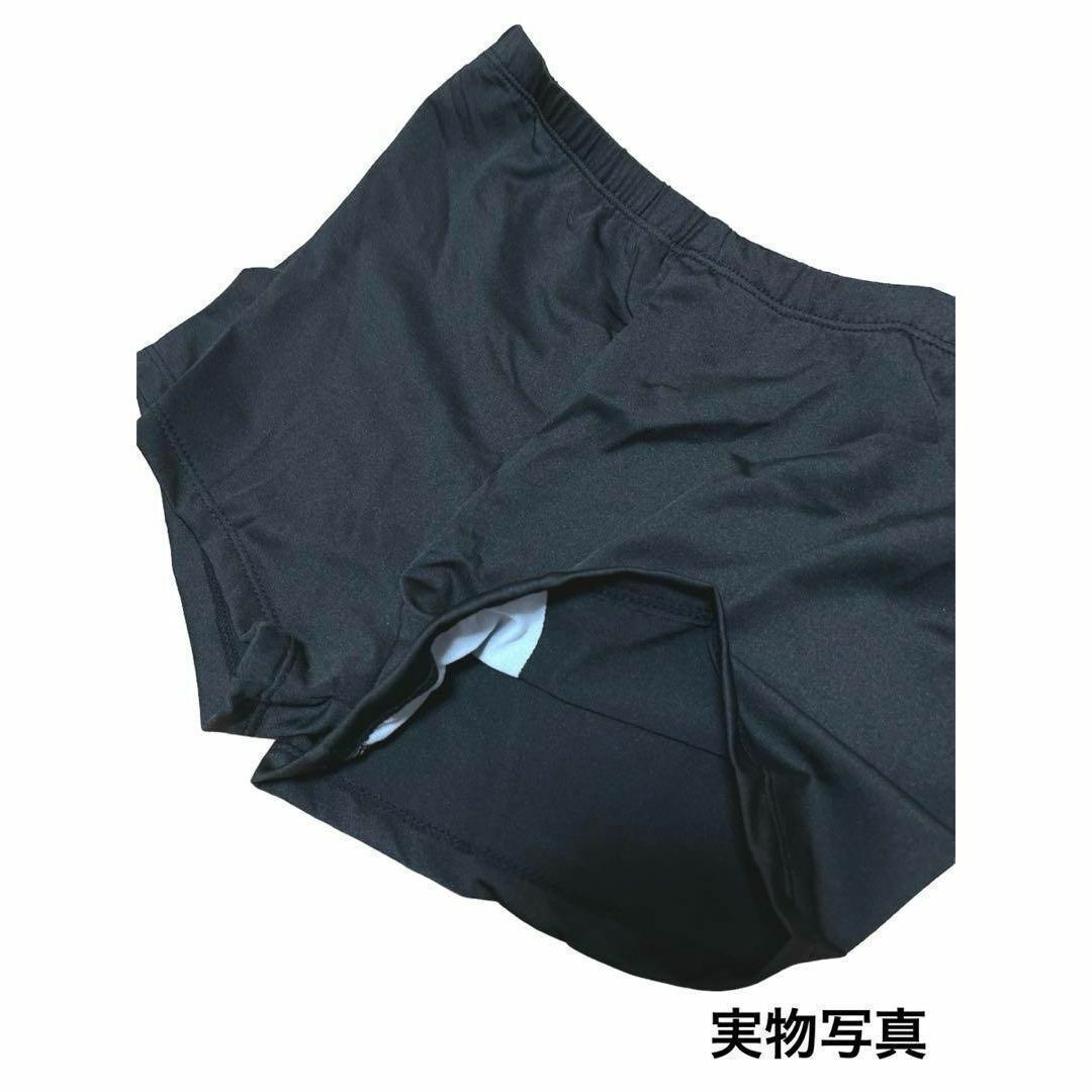 水着　ワンピース　レディース　XL 体型カバー　フリル　黒　フレアスカート　韓国 レディースの水着/浴衣(水着)の商品写真
