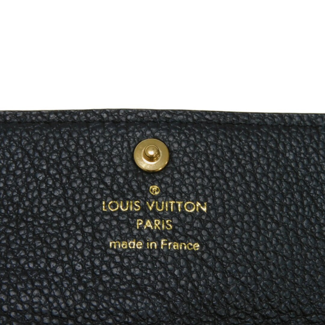 LOUIS VUITTON(ルイヴィトン)のLOUIS VUITTON ルイ・ヴィトン ミュルティクレ 6 現行 LVロゴ フラワー エンボス 6連 ブラック RFID ICチップ 新型 ビトン モノグラム アンプラント ノワール キーケース M64421 レディースのファッション小物(キーケース)の商品写真