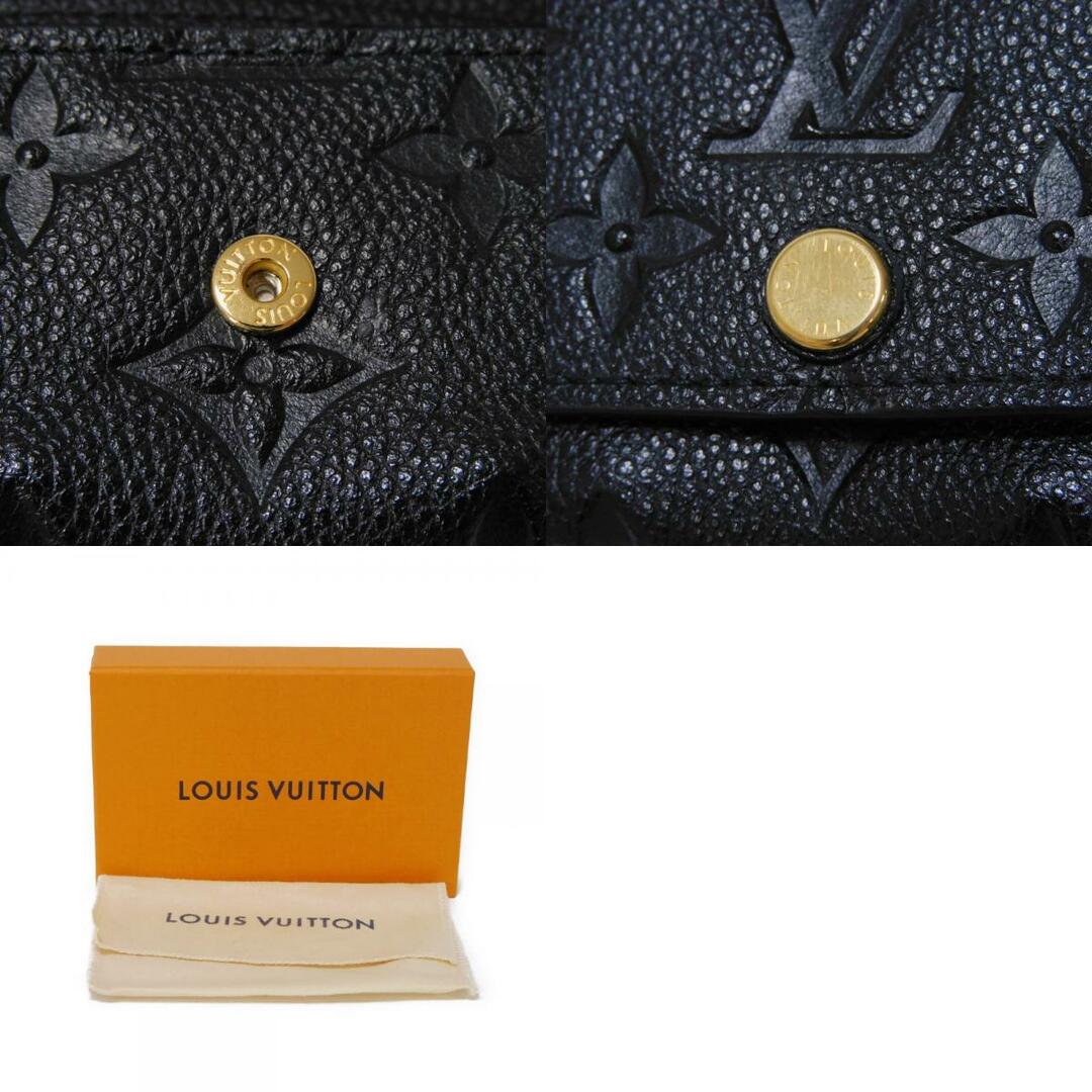 LOUIS VUITTON(ルイヴィトン)のLOUIS VUITTON ルイ・ヴィトン ミュルティクレ 6 現行 LVロゴ フラワー エンボス 6連 ブラック RFID ICチップ 新型 ビトン モノグラム アンプラント ノワール キーケース M64421 レディースのファッション小物(キーケース)の商品写真