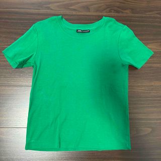 ZARA - 美品　ZARA ザラ　Tシャツ　カットソー　無地　半袖