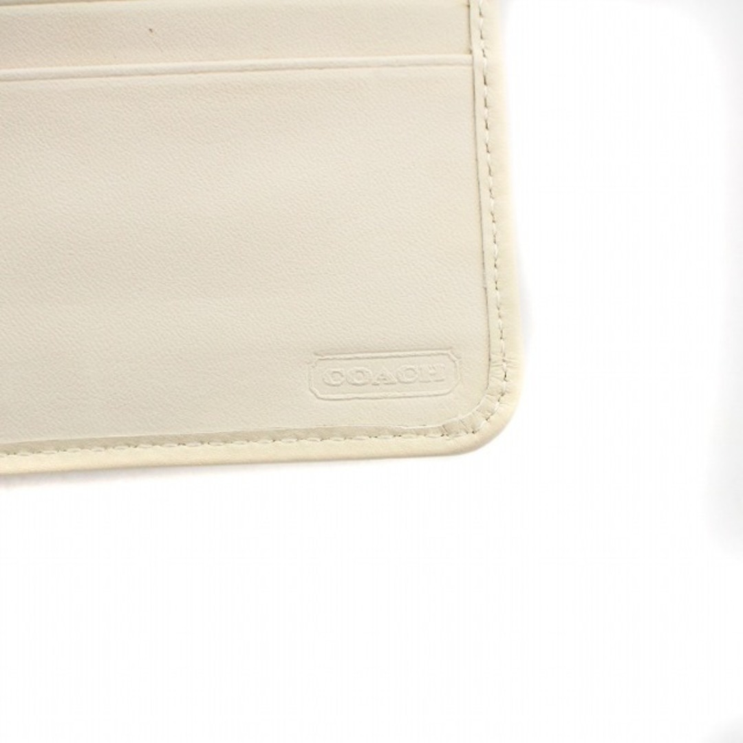 COACH(コーチ)のコーチ 長財布 ラウンドファスナー レザー パンチング ロゴ ベージュ レディースのファッション小物(財布)の商品写真