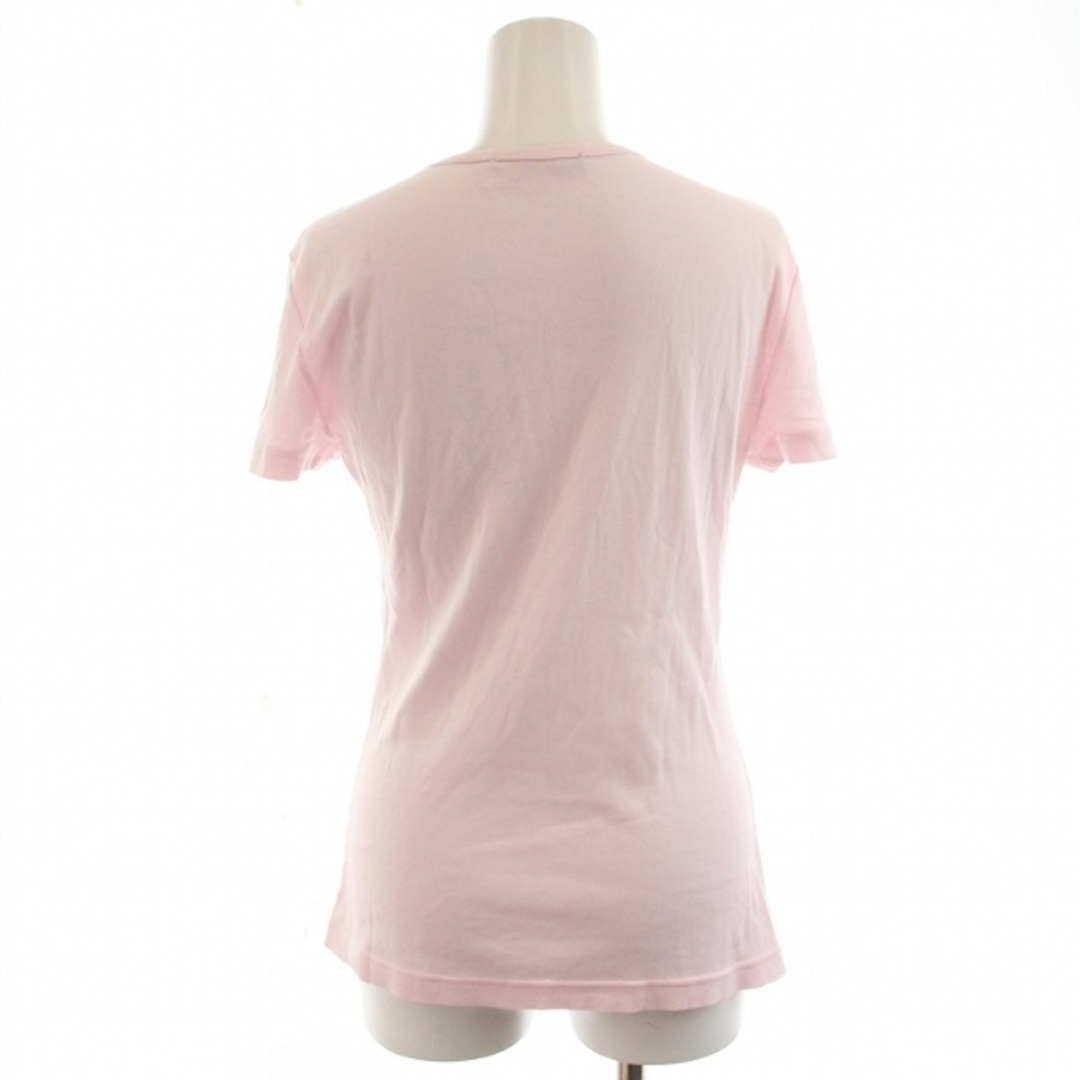 DOLCE&GABBANA(ドルチェアンドガッバーナ)のドルチェ&ガッバーナ ドルガバ Tシャツ カットソー 半袖 プリント ピンク レディースのトップス(Tシャツ(半袖/袖なし))の商品写真