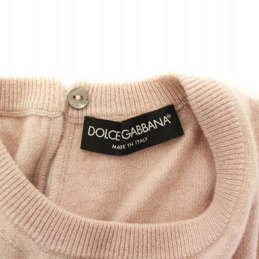 DOLCE&GABBANA(ドルチェアンドガッバーナ)のドルチェ&ガッバーナ ドルガバ ミッキーマウス ニット ベスト 40 M ピンク レディースのトップス(ベスト/ジレ)の商品写真