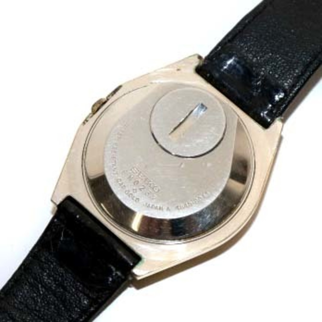 SEIKO(セイコー)のセイコー ヴィンテージ グランドクォーツ 腕時計 クオーツ アナログ 3針 黒 レディースのファッション小物(腕時計)の商品写真