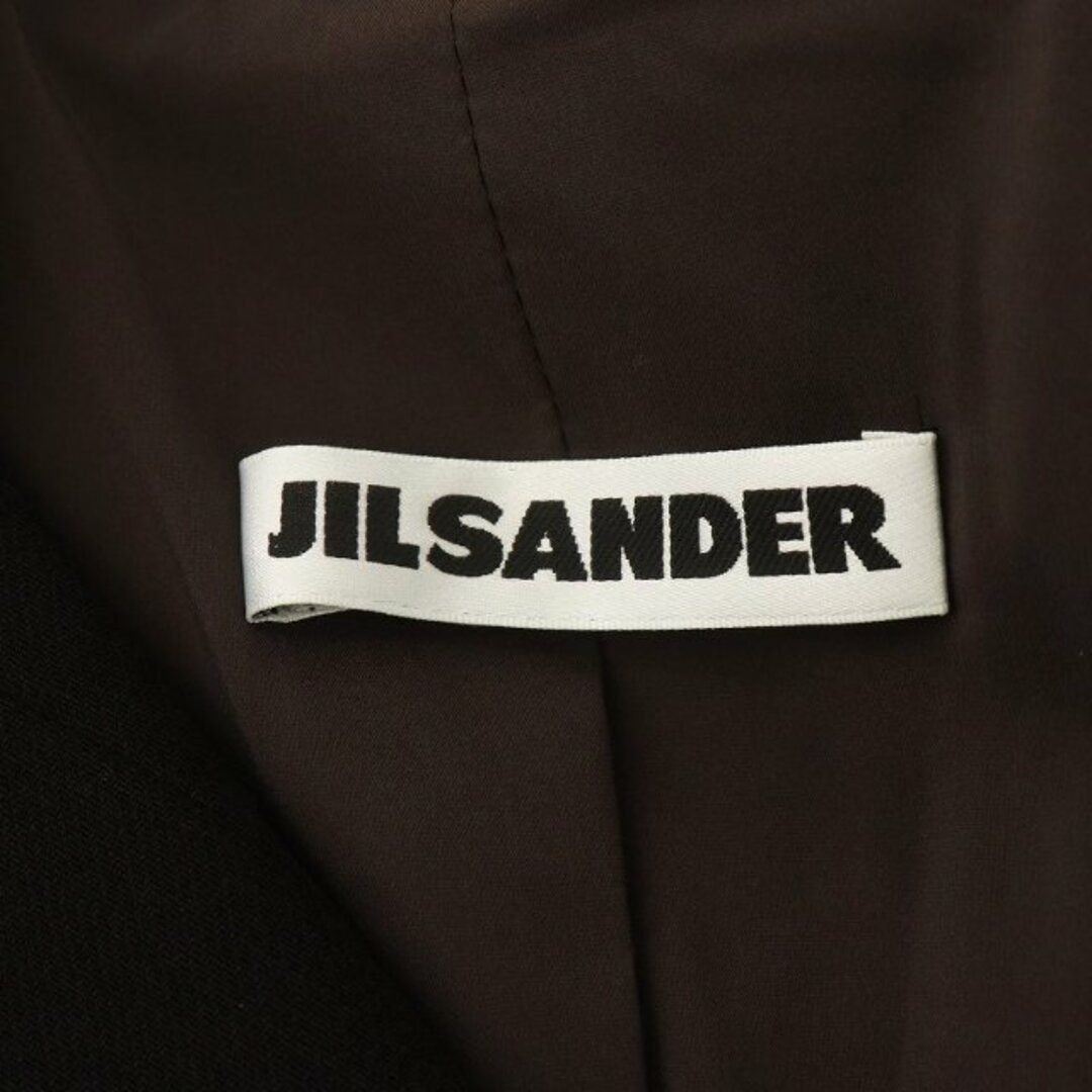 Jil Sander(ジルサンダー)のジルサンダー セットアップ 上下 テーラードジャケット パンツ 36 S 茶 レディースのフォーマル/ドレス(スーツ)の商品写真