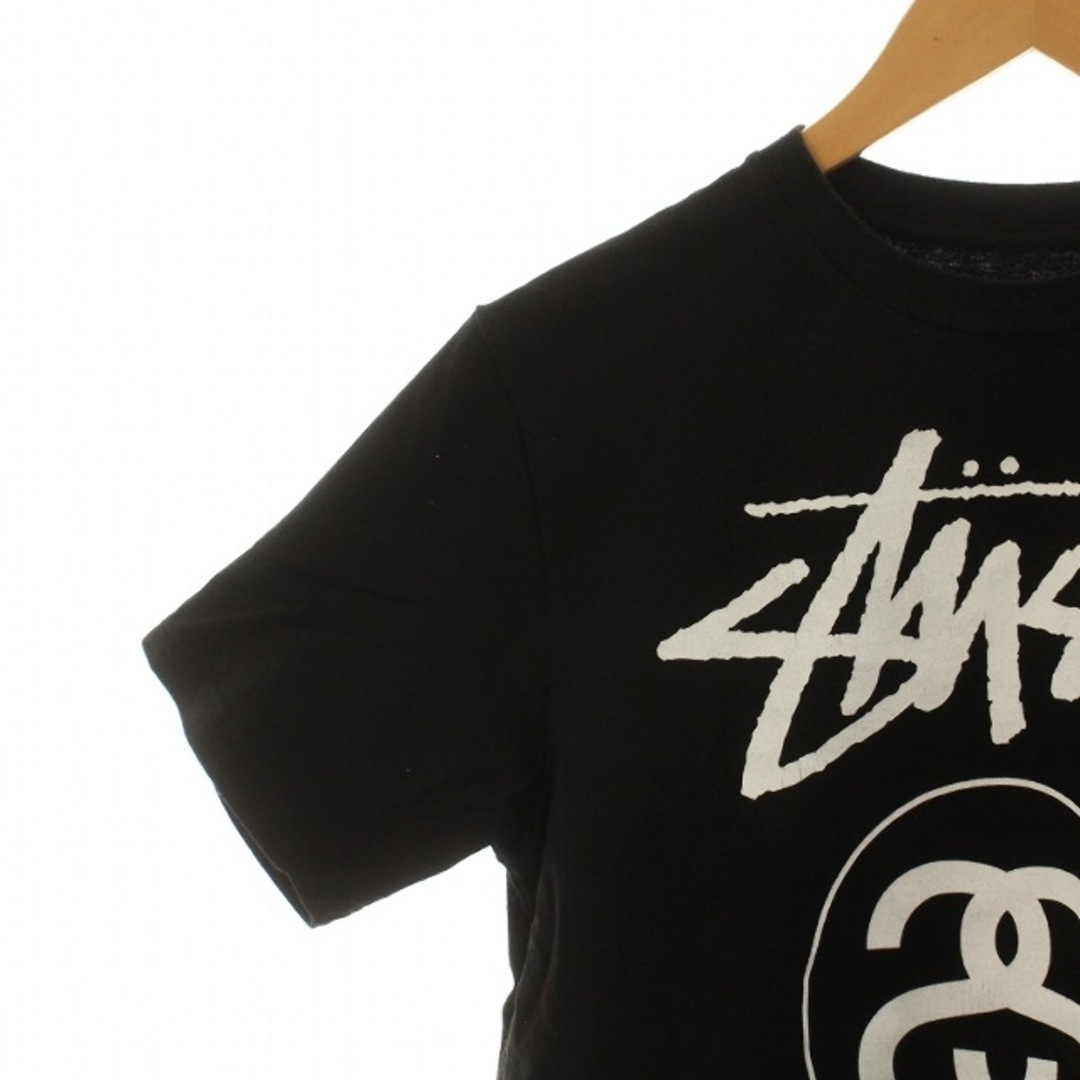 STUSSY(ステューシー)のSTUSSY ショット Schott Tシャツ カットソー 半袖 プリント 黒 メンズのトップス(Tシャツ/カットソー(半袖/袖なし))の商品写真