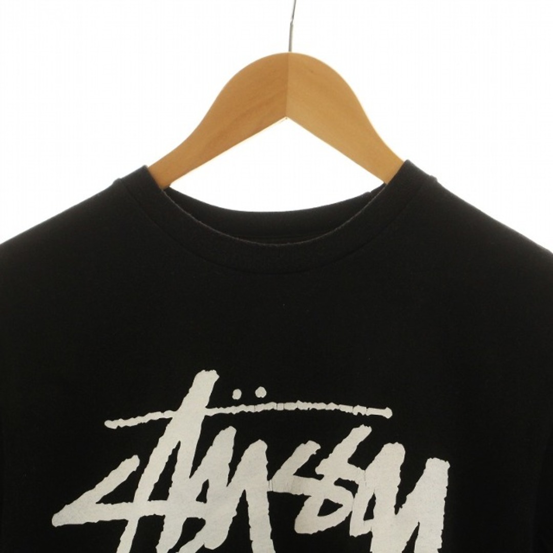 STUSSY(ステューシー)のSTUSSY ワールドツアー Tシャツ カットソー 半袖 ロゴ プリント M 黒 メンズのトップス(Tシャツ/カットソー(半袖/袖なし))の商品写真