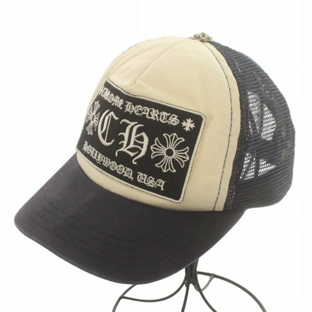CHROME HEARTS トラッカーキャップ 帽子 CHパッチクロスボール 紺 CHROME HEARTS トラッカーキャップ 帽子 CHパッチクロスボール 紺