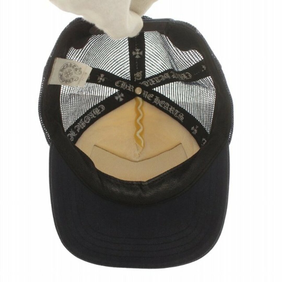 Chrome Hearts(クロムハーツ)のCHROME HEARTS トラッカーキャップ 帽子 CHパッチクロスボール 紺 メンズの帽子(キャップ)の商品写真