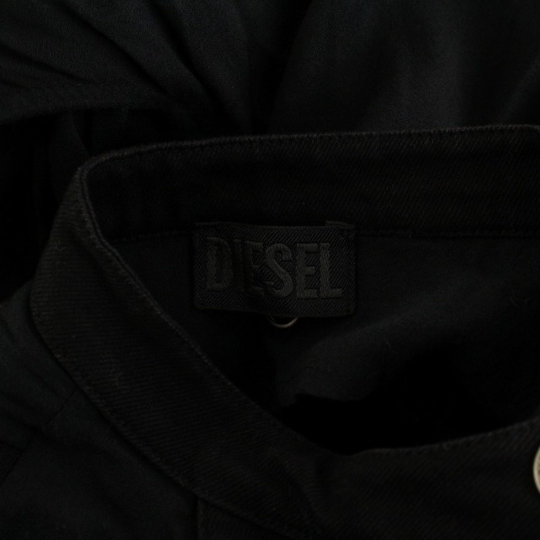 DIESEL(ディーゼル)のディーゼル ベスト タグ付き デニム シースルー リボン ジップアップ S レディースのトップス(ベスト/ジレ)の商品写真