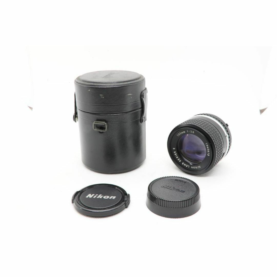 【C2202】Nikon LENS SERIES E 100ｍｍ 2.8 スマホ/家電/カメラのカメラ(レンズ(単焦点))の商品写真