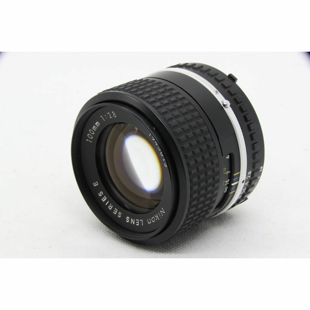 【C2202】Nikon LENS SERIES E 100ｍｍ 2.8 スマホ/家電/カメラのカメラ(レンズ(単焦点))の商品写真