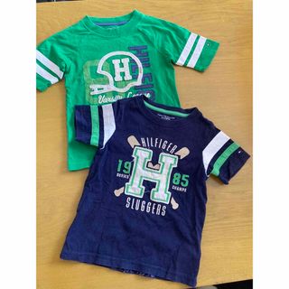 トミーヒルフィガー(TOMMY HILFIGER)のトミーヒルフィガー　キッズ　子供　男の子　半袖　Tシャツ　トップス　2-3才(Tシャツ/カットソー)