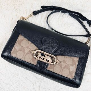 コーチ(COACH)の【美品】コーチ　ショルダーバッグ　2way　ジェイド　馬車金具　PVC　肩掛け(ショルダーバッグ)