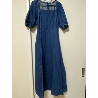 ザラ(ZARA)のZARA LONG DENIM DRESS(ロングワンピース/マキシワンピース)