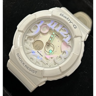 カシオ(CASIO)のCASIO Baby-G レディース腕時計 BGA-134-7BER 稼働品(腕時計)