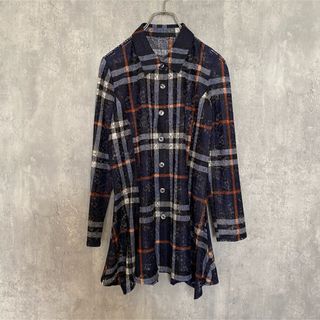 ダジュー(Dazur)の【5/6までSALE】ダジュール　シアーチェック柄シャツブラウス(シャツ/ブラウス(長袖/七分))