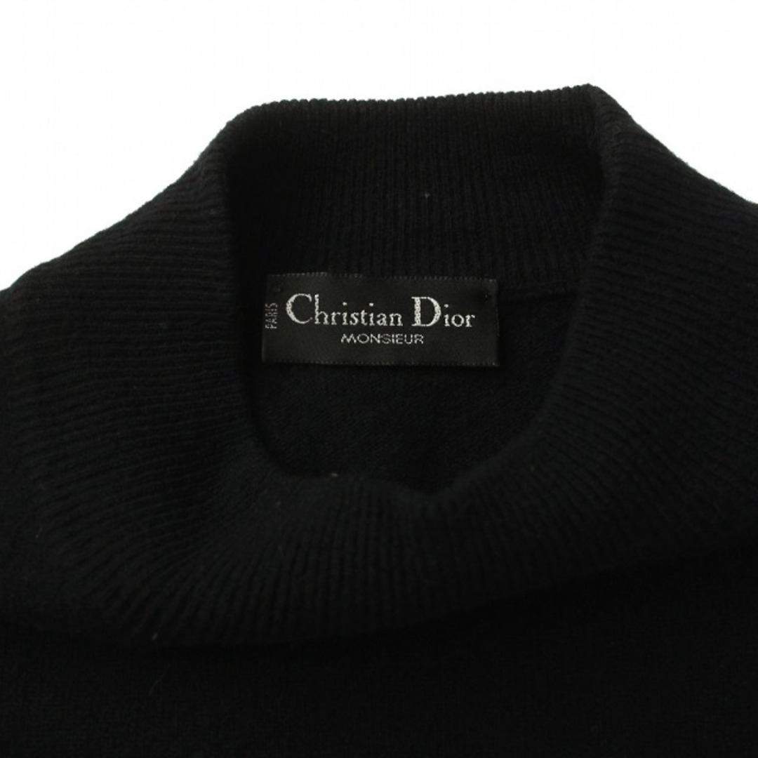 Christian Dior(クリスチャンディオール)のChristian Dior MONSIEUR セーター ニット ロゴ刺繍 黒  メンズのトップス(ニット/セーター)の商品写真