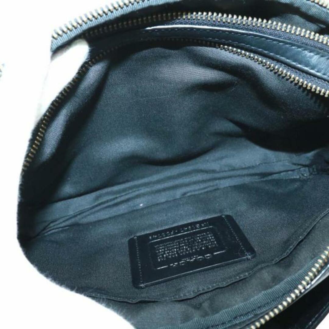COACH(コーチ)のコーチ ボディバッグ ウエスト PVC シグネチャー ロゴ 黒 F38749 メンズのバッグ(ボディーバッグ)の商品写真