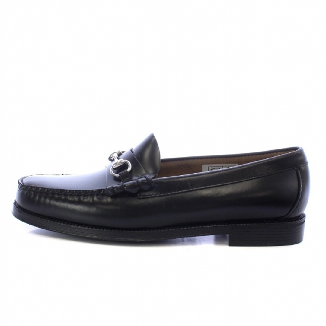 ジーエイチバス WEEJUNS LINCOLN MOC BIT LOAFER 黒 メンズの靴/シューズ(スリッポン/モカシン)の商品写真