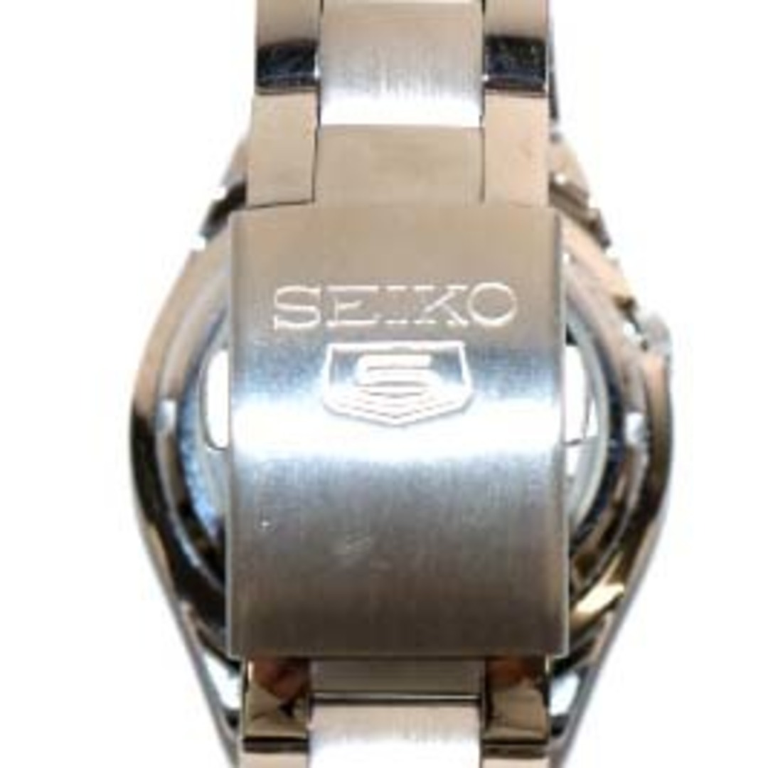 SEIKO(セイコー)のセイコー ファイブ 腕時計 自動巻き アナログ 3針 デイデイト シルバー色 レディースのファッション小物(腕時計)の商品写真