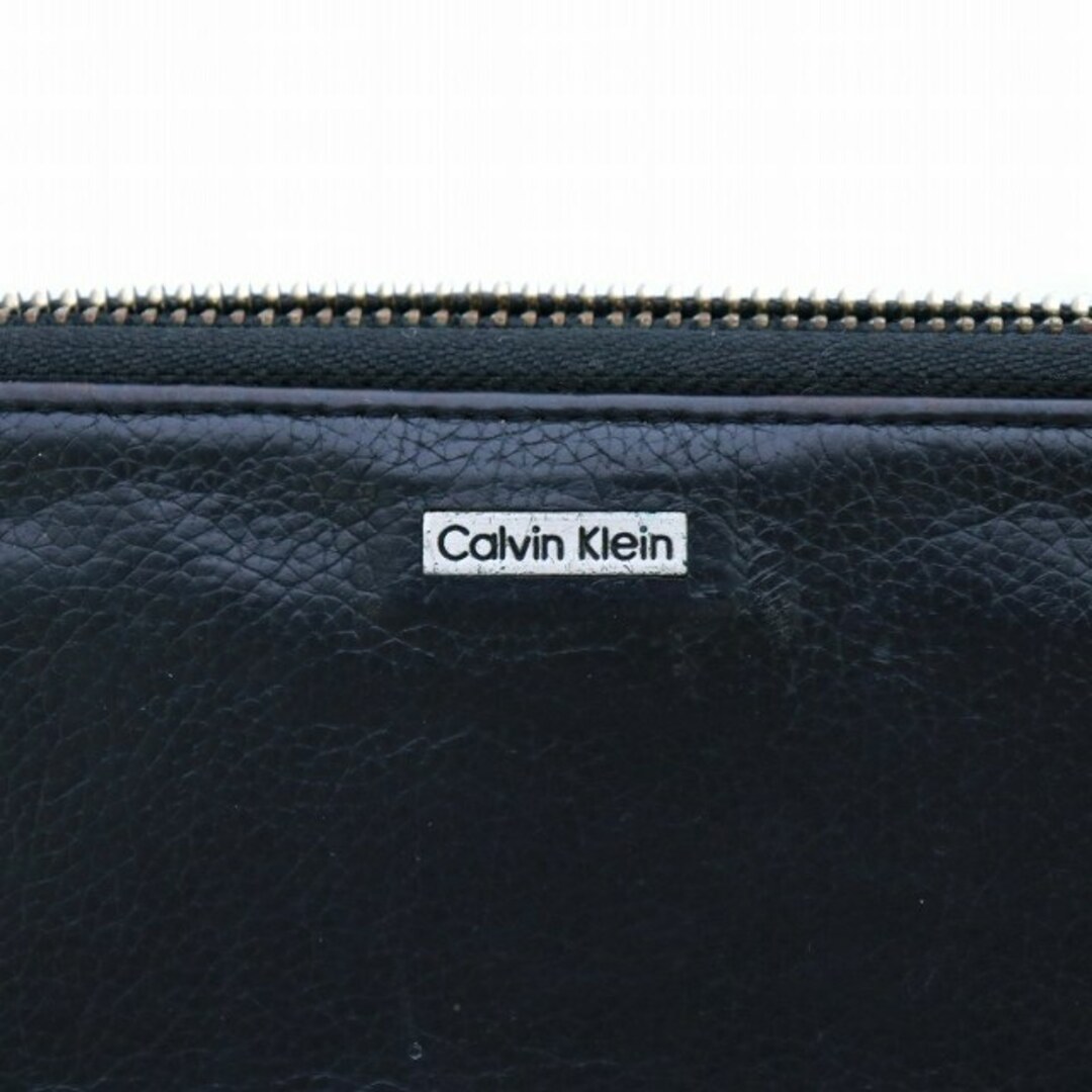 Calvin Klein(カルバンクライン)のCALVIN KLEIN 長財布 ラウンドファスナー ロゴ 黒 79441 メンズのファッション小物(長財布)の商品写真