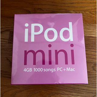 アップル(Apple)のAPPLE iPod mini IPOD MINI 4GB M9804J/A(ピ(ポータブルプレーヤー)