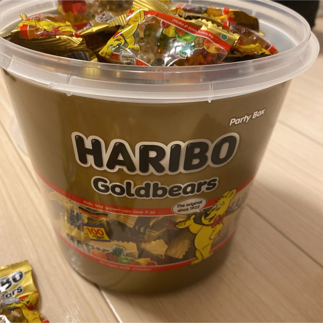 ハリボー　ゴールドベア　15個 食品/飲料/酒の食品(菓子/デザート)の商品写真