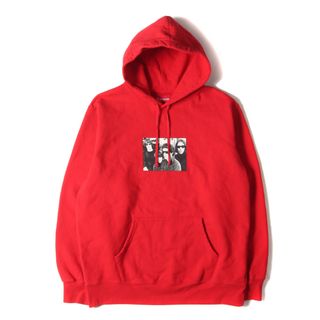 Supreme - Supreme シュプリーム パーカー サイズ:XL 19AW The Velvet Underground フォトプリント スウェットパーカー Hooded Sweatshirt レッド トップス フーディー【メンズ】【中古】