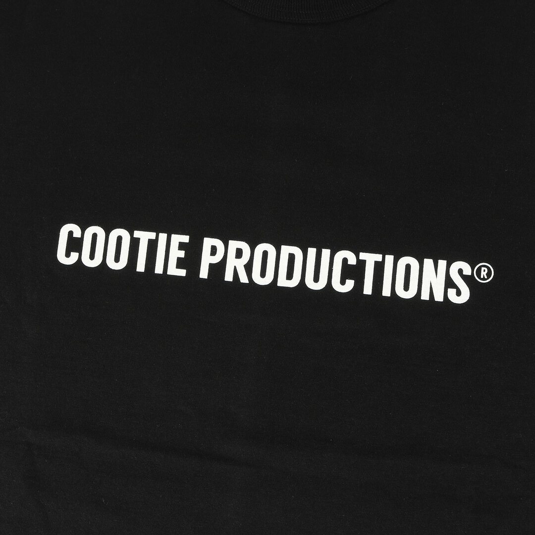 COOTIE(クーティー)の新品 COOTIE クーティー Tシャツ サイズ:S 21SS ブランドロゴ クルーネック 半袖Tシャツ Print S/S Tee ブラック 黒 トップス カットソー【メンズ】 メンズのトップス(Tシャツ/カットソー(半袖/袖なし))の商品写真