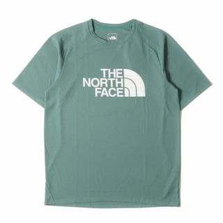 THE NORTH FACE - THE NORTH FACE ノースフェイス Tシャツ サイズ:XL 23SS ブランドロゴ ジャージー クルーネック 半袖Tシャツ S/S GTD Logo Crew ダークセージ(DS) トップス カットソー【メンズ】