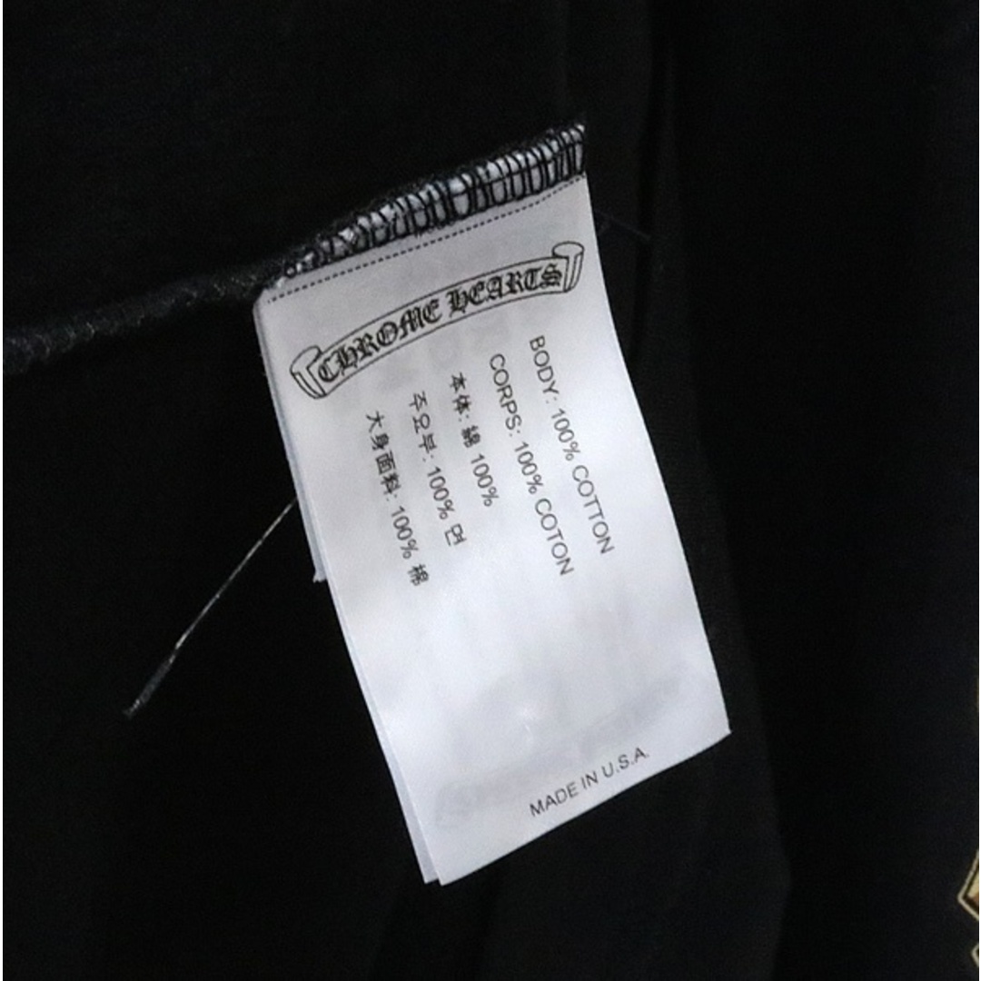 Chrome Hearts(クロムハーツ)のCHROME HEARTS 銀座店 クロムハーツ 新品 セメタリークロス ホースシュー カモフラージュ ロンT 長袖 メンズ size:XL 黒 94771 メンズのトップス(Tシャツ/カットソー(七分/長袖))の商品写真