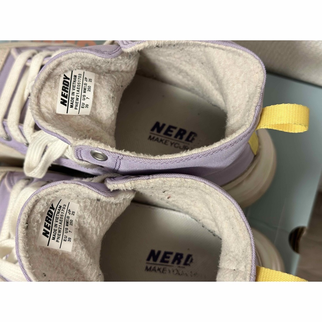 NERDY ハイカットスニーカー メンズの靴/シューズ(スニーカー)の商品写真
