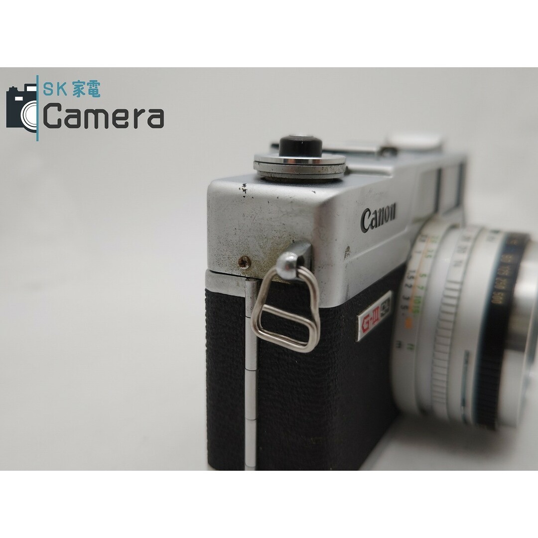 Canon(キヤノン)のCanon Canonet QL17 G-III QL キャノン キャノネット シャッター粘り スマホ/家電/カメラのカメラ(フィルムカメラ)の商品写真