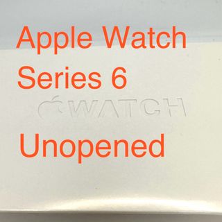 アップルウォッチ(Apple Watch)のApple Watch 6 40mm セルラー スペースグレイ　新品未使用未開封(その他)