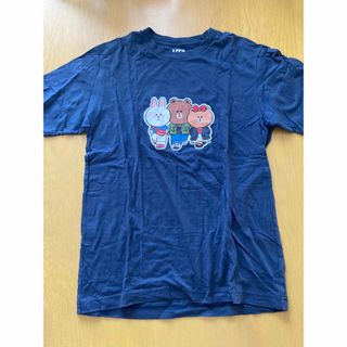 ユニクロ(UNIQLO)のユニクロ　Tシャツ　LINE friend ラインフレンド　S 半袖(Tシャツ(半袖/袖なし))