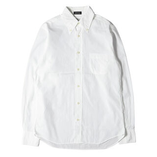 インディヴィジュアライズドシャツ(INDIVIDUALIZED SHIRTS)のINDIVIDUALIZED SHIRTS インディビジュアライズド シャツ サイズ:14 1/2 (32) UNITED ARROWS BEAUTY＆YOUTH ボタンダウン ブロード ドレスシャツ 長袖 B.D EXCLUSIVE FIT ホワイト アメリカ製 トップス カジュアルシャツ【メンズ】【中古】(シャツ)