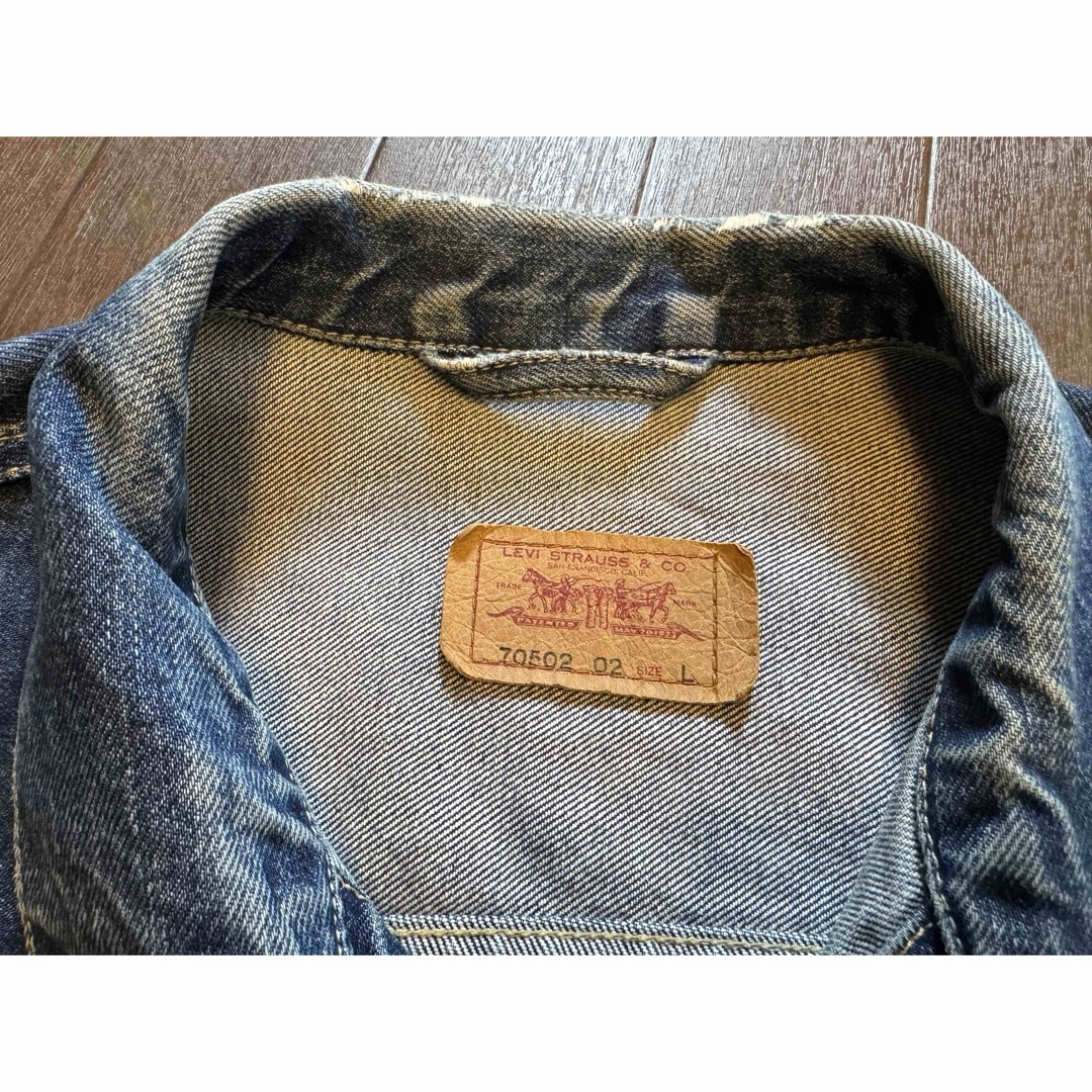 Levi's(リーバイス)の90's  Levi's 70502 ユーロリーバイス デニムジャケット メンズのジャケット/アウター(Gジャン/デニムジャケット)の商品写真