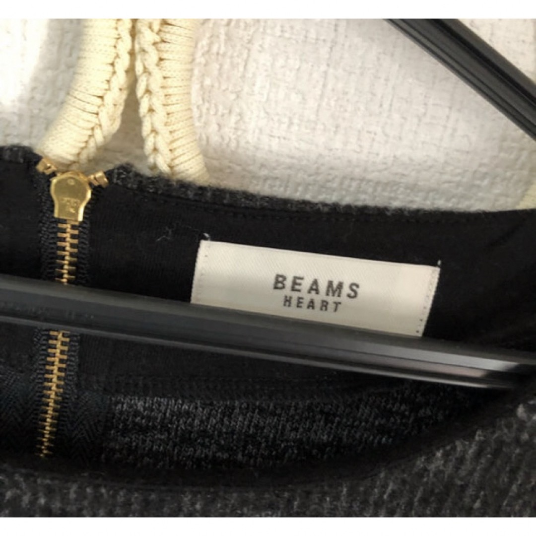 BEAMS(ビームス)のニットワンピース beams heart レディースのワンピース(ひざ丈ワンピース)の商品写真