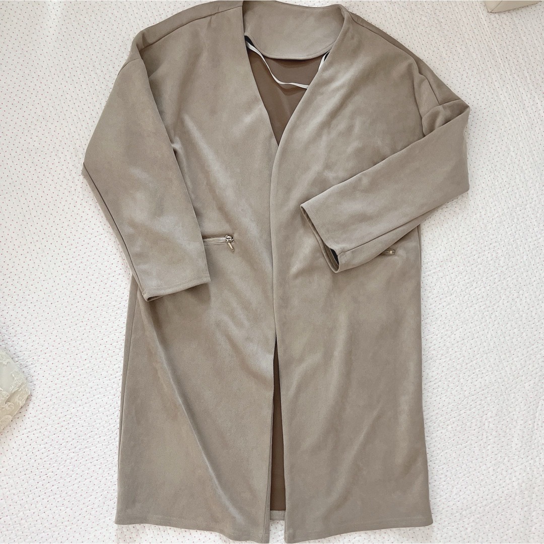 TOCCO closet(トッコクローゼット)のtocco closet  ☆ロングカーディガン　 羽織り レディースのジャケット/アウター(ロングコート)の商品写真