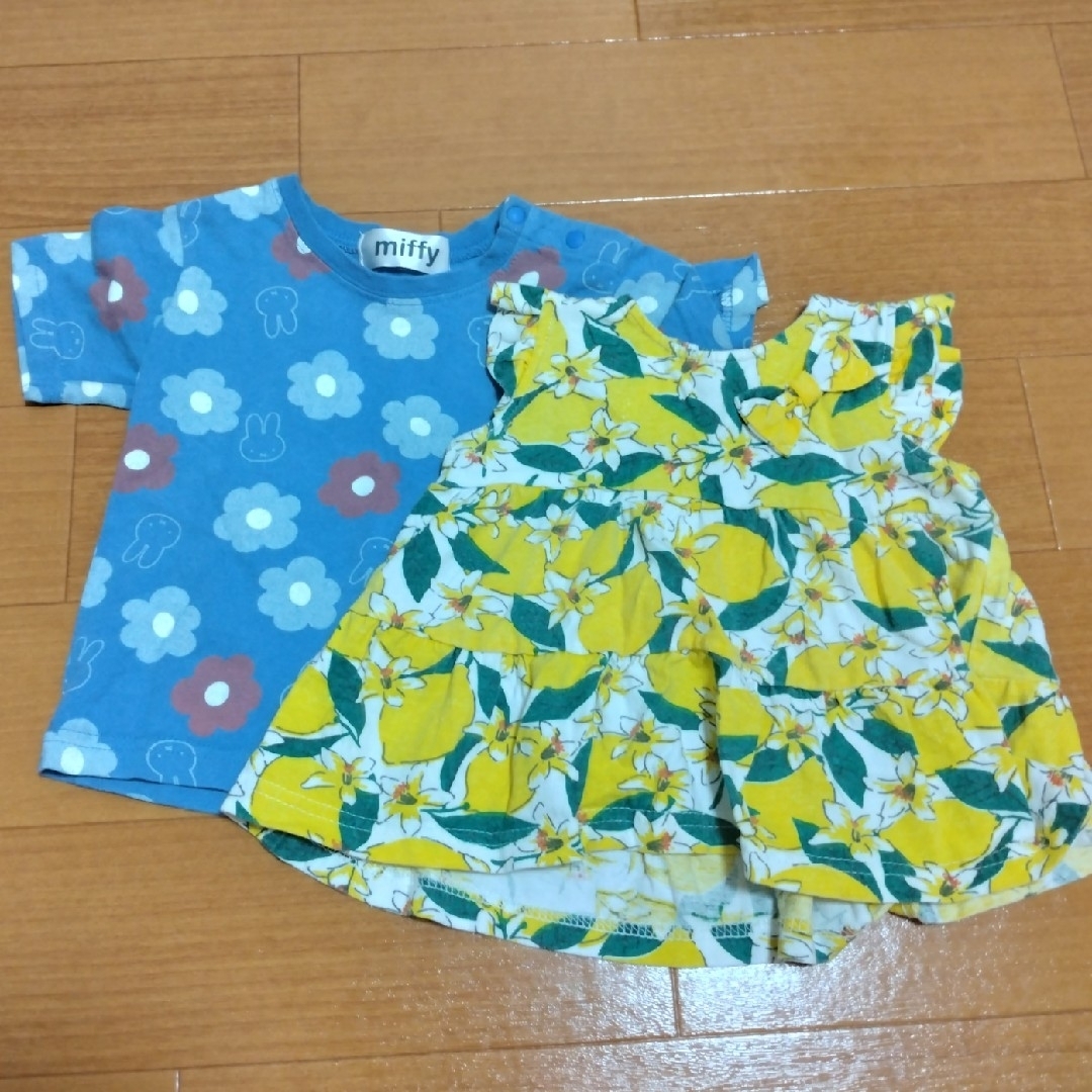 バースデイ(バースデイ)の服　半袖　 80cm　まとめ キッズ/ベビー/マタニティのキッズ服男の子用(90cm~)(Tシャツ/カットソー)の商品写真